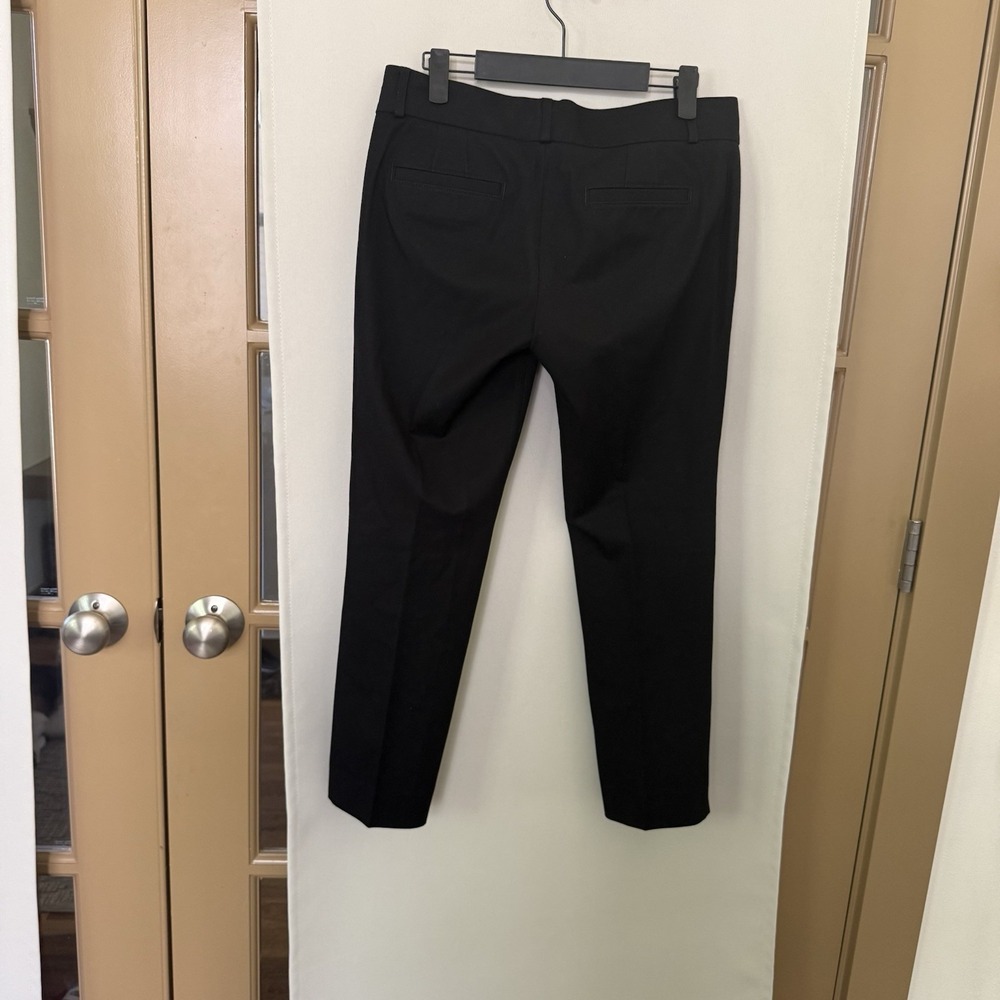 Banana Republic Womens 4P Petite Black The Sloan Fit Slacks Dress Pants - Picture 5 of 9